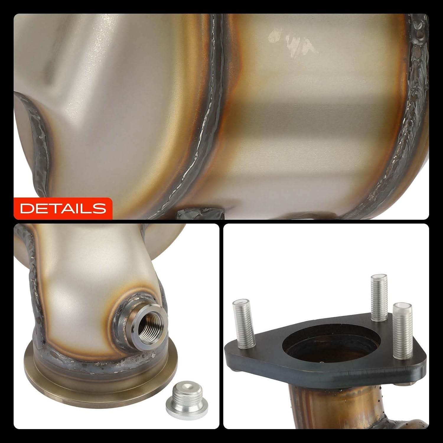 A-Premium Front Catalytic Converter with Gasket Kit Direct-Fit Compatible