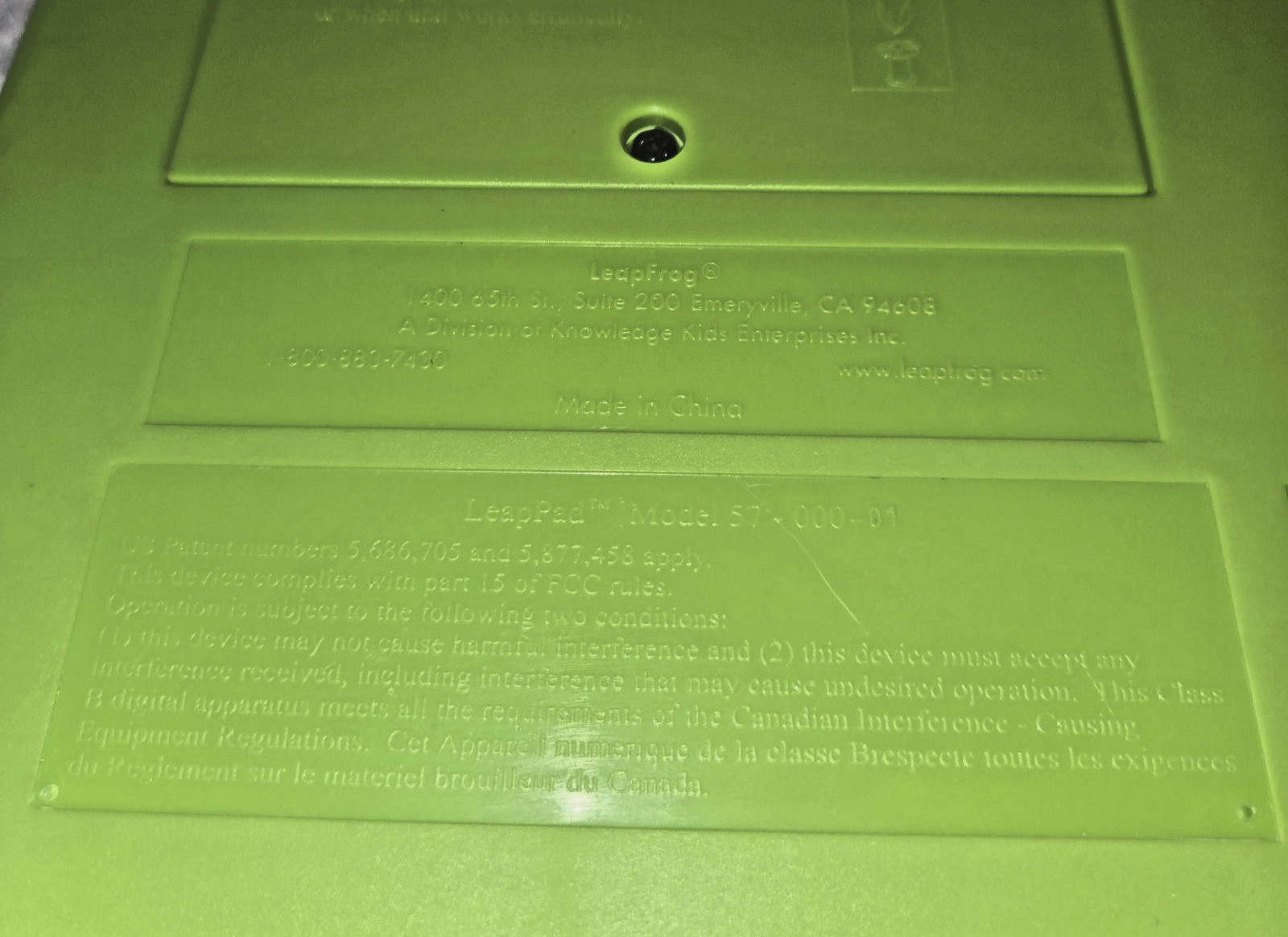 Leap Frog Leap Pad Blue Green 7 Books & 6 Cartridges Backpack Tested