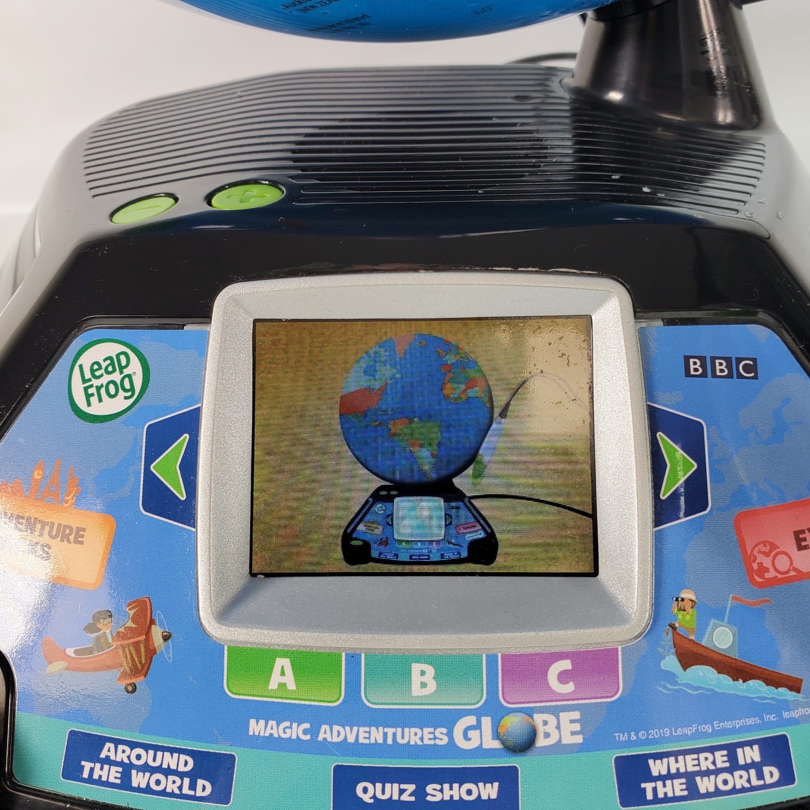 LeapFrog Magic Adventures Globe 2.8″ Video Screen BBC Videos & Games Working