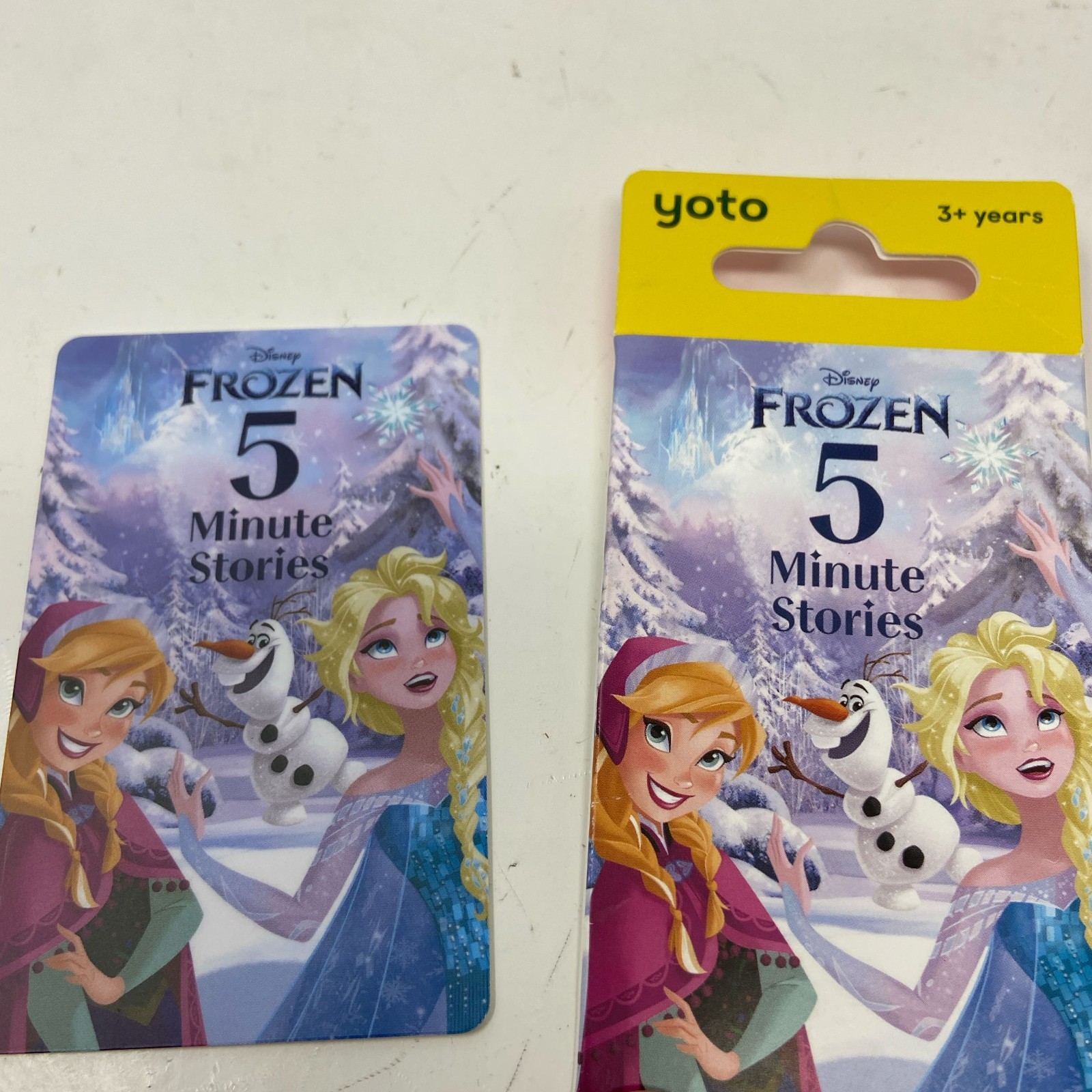 Yoto Disney Frozen 5-Minute Stories Audio Card, Blue