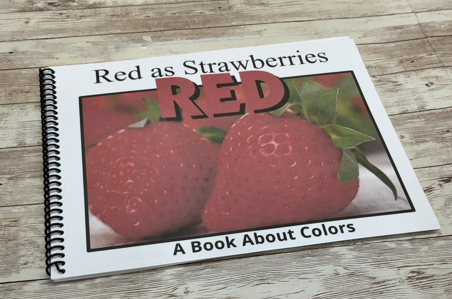 Complete Series – 12 Book Set | LEARNING COLORS | Spiral Bound Picture Book