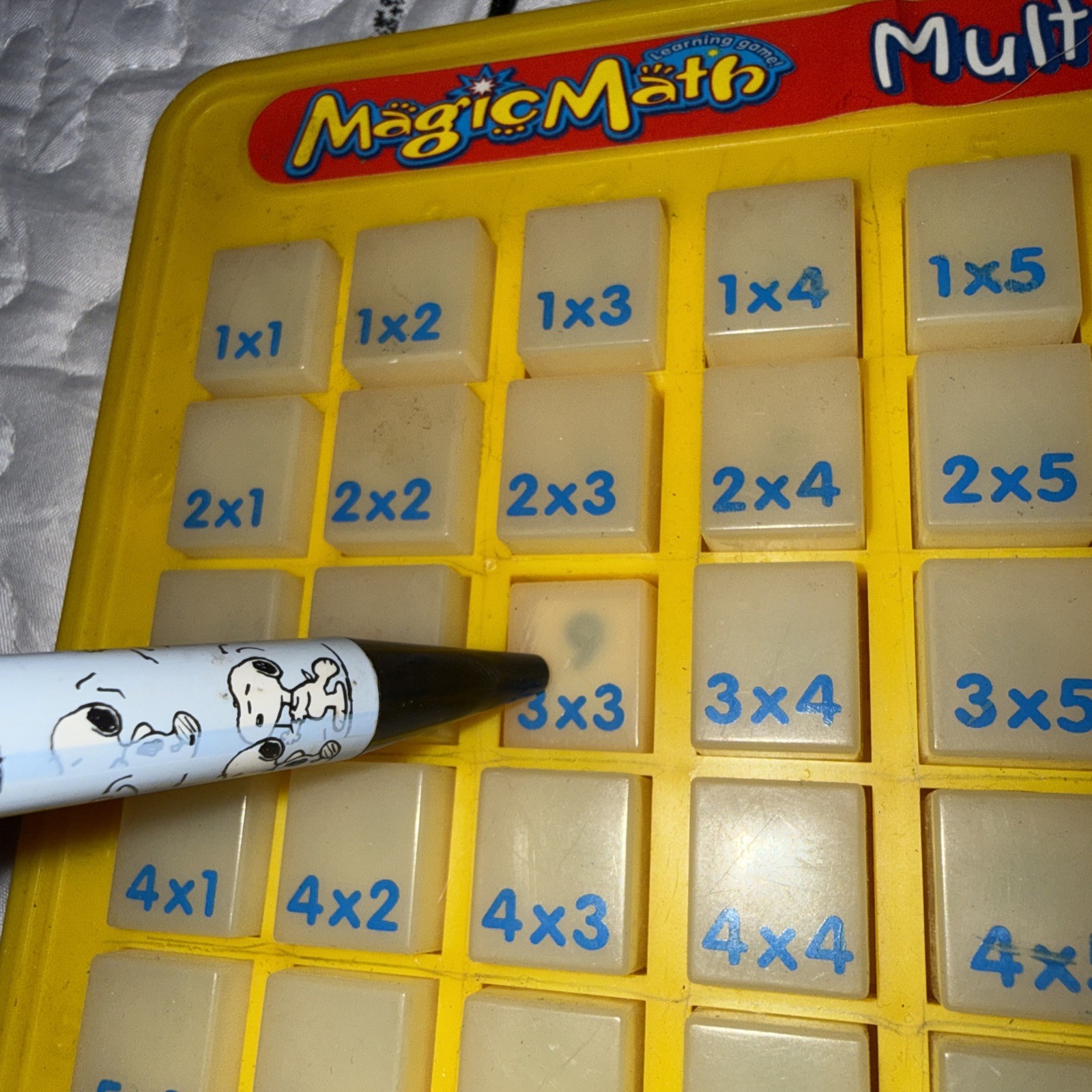 Vintage 1993 Magic Math Multiplication Machine , Educational