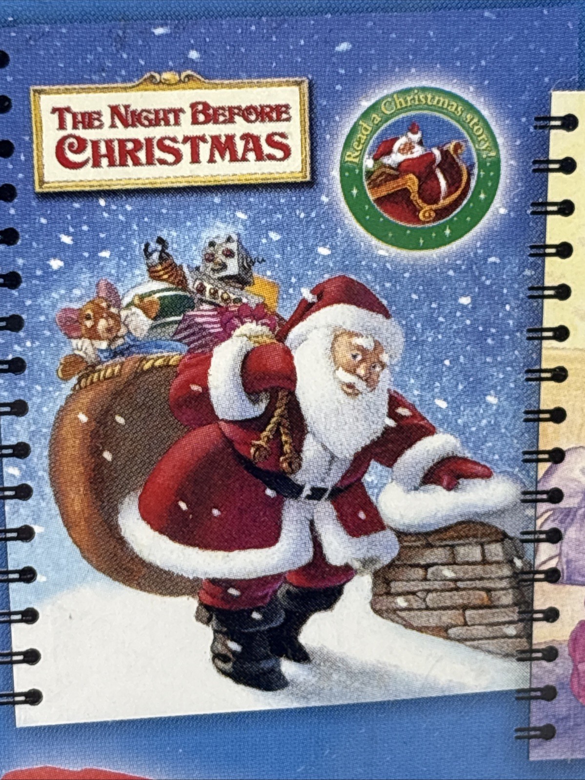 New Vtg Story Reader 3 Storybook Pack Nutcracker Christmas Carol Night Before