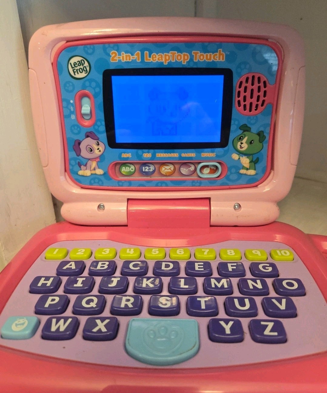 Leapfrog 2-in-1 Leaptop Touch Pink Child Learning Toy (Gg-13)