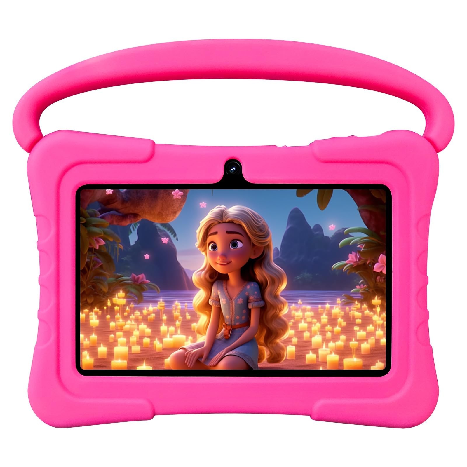 Kids Tablet Wintouch 2GB RAM 32GB ROM Android 11 Learning Education Blue Pink