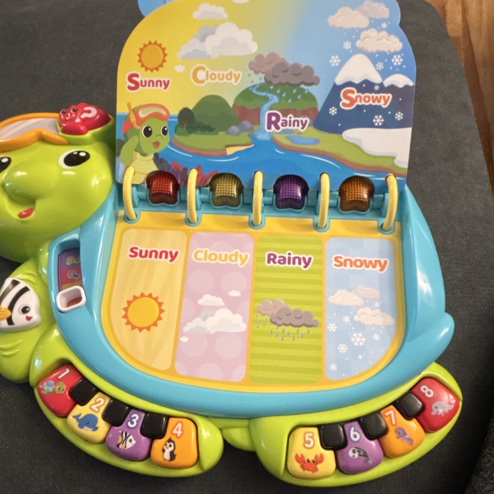 VTech Touch & Teach Sea Turtle Electronic Learning Book, Ages 1-4 Years