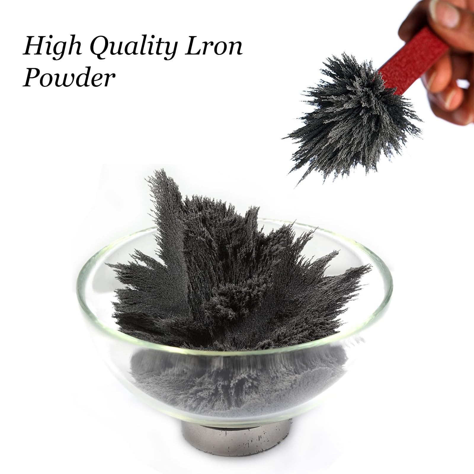 Iron Powder, Iron Filings, Iron Powder Filings Magnetic Power Magnet Education