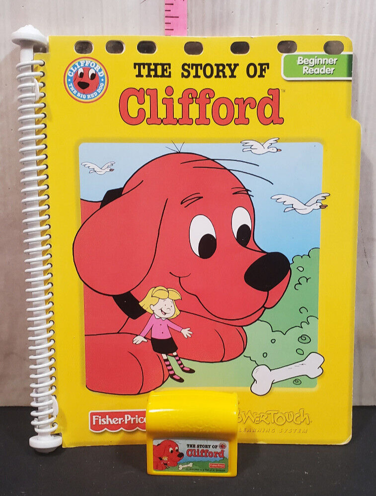 Powertouch Power Touch Story Of Clifford Big Red Dog Book and Cartridge