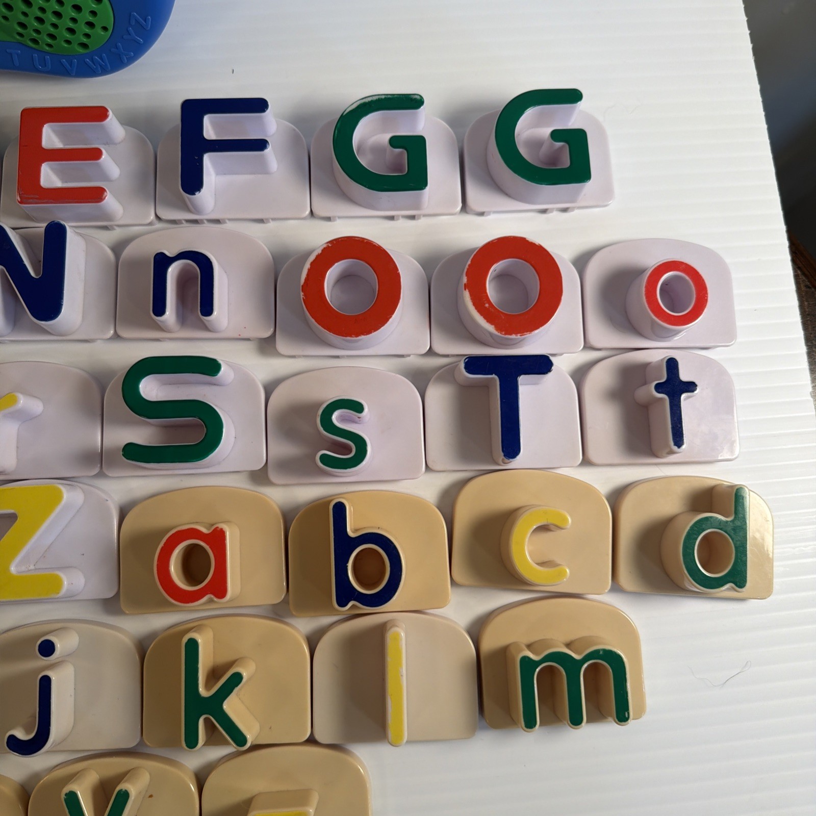 WORKING Leap Frog Word Whammer Fridge Phonics Set with 58 Magnetic Letters 2004