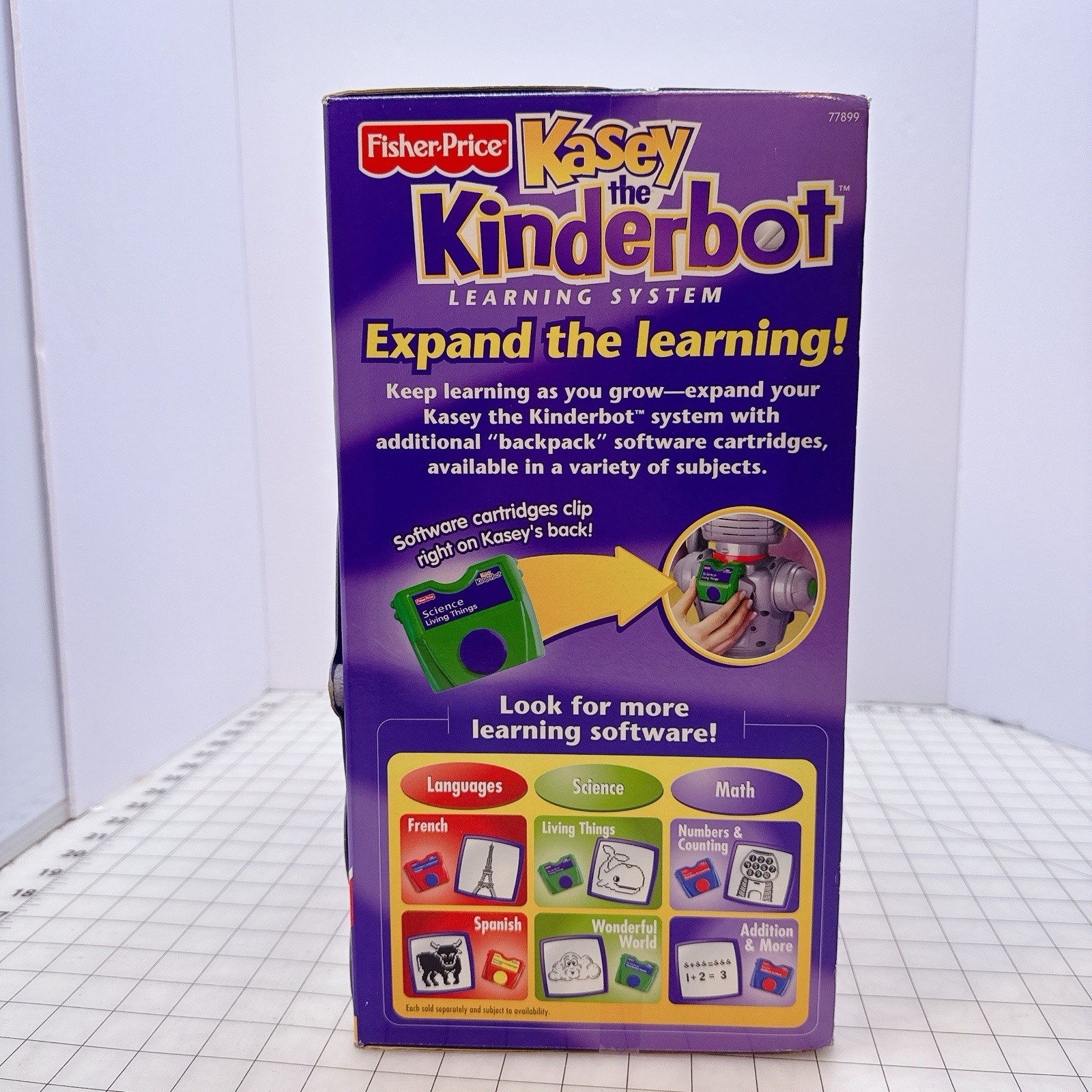 Fisher-Price Kasey the Kinderbot Learning System interactive Teaching Robot New