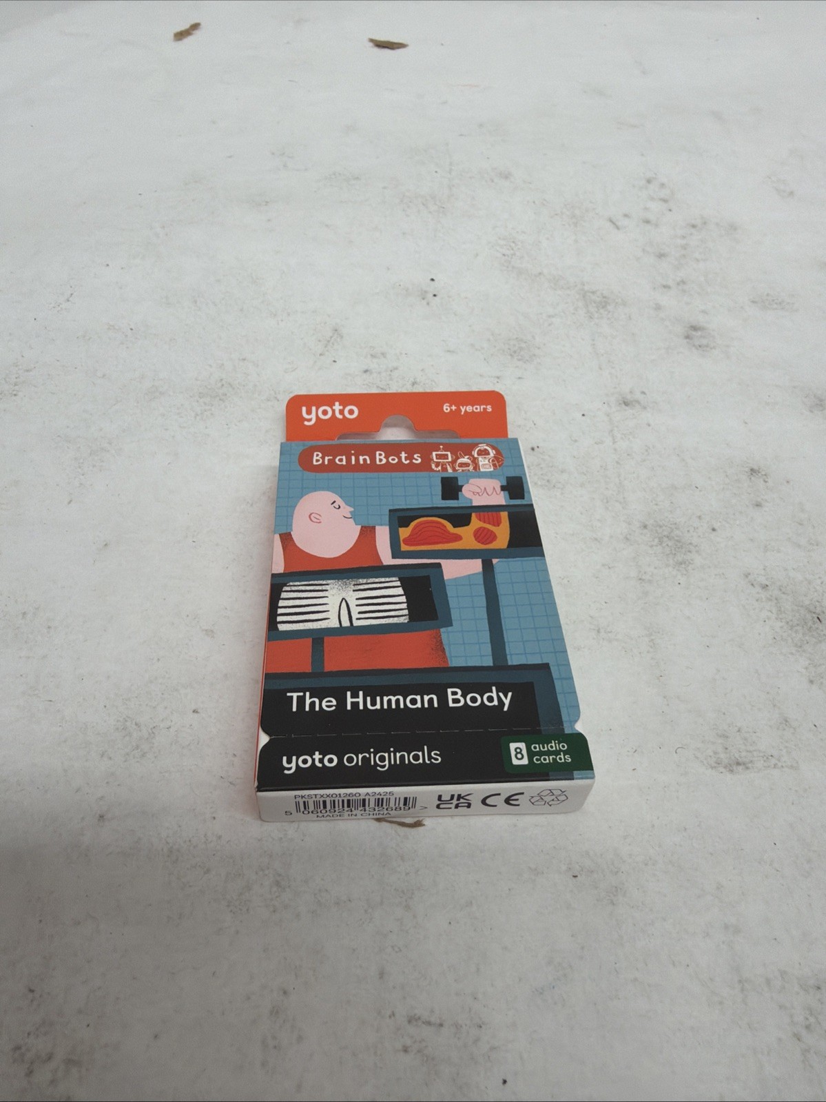 Yoto BrainBots Human Body Kids Audio Cards 8-Pack Screen-Free Learning
