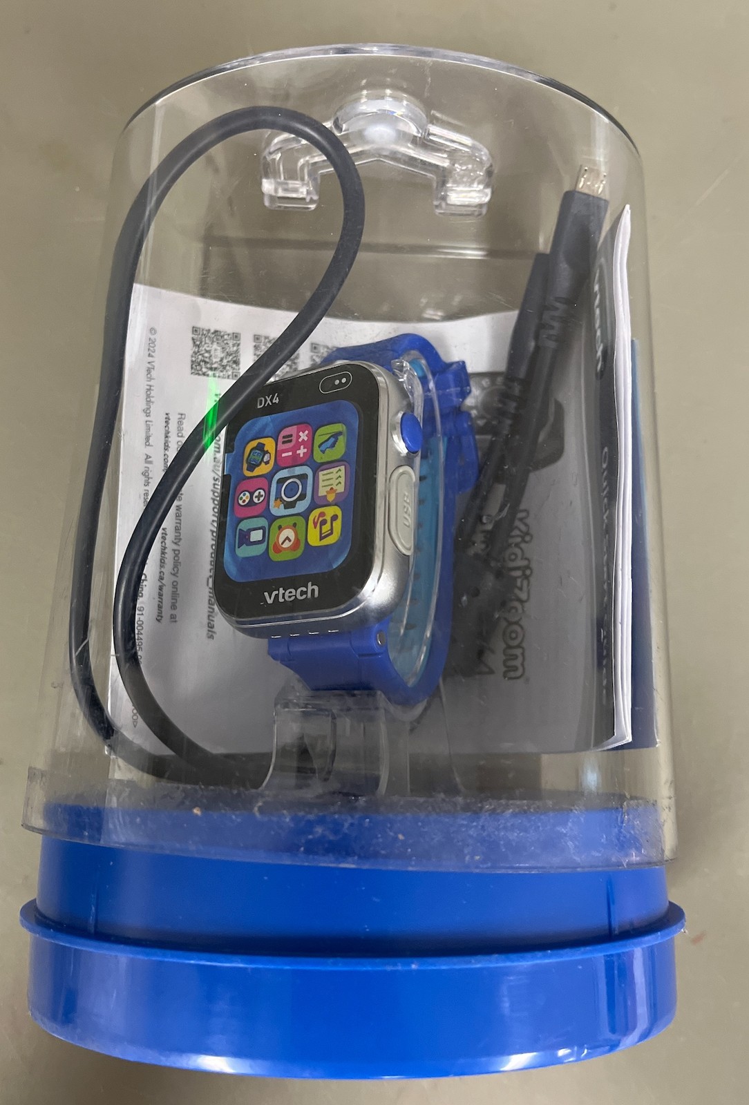 VTech KidiZoom Smartwatch DX4, Blue