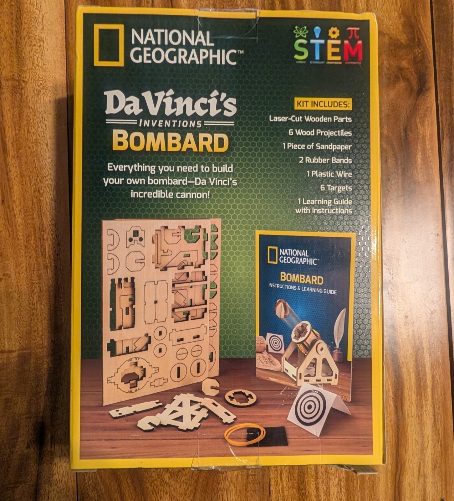 ***National Geographic Da Vinci’s Bombard (Build Your Own Original Model Kit)***