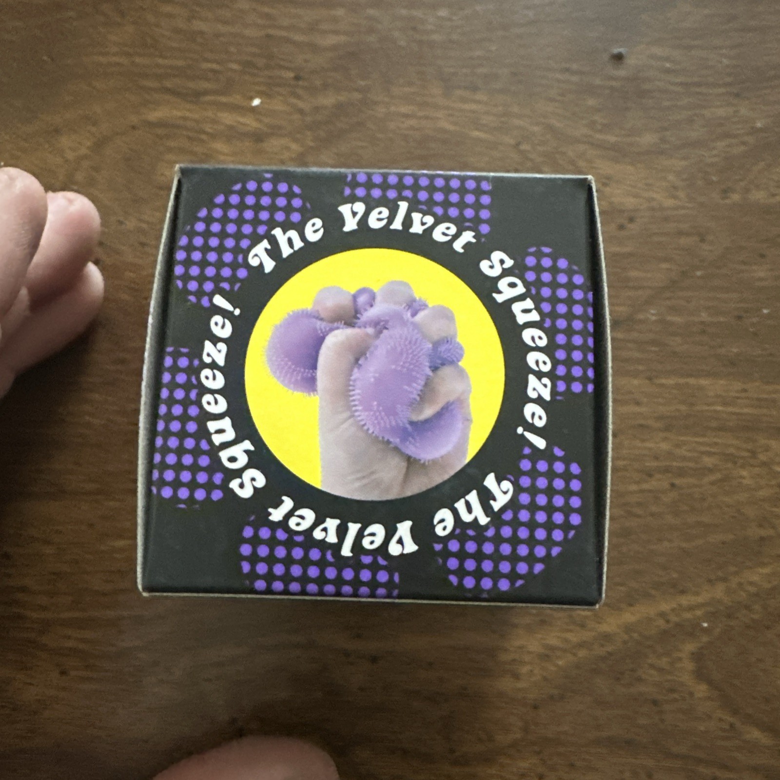 PURPLE Needoh FUZZ BALL THE O.G. Nee Doh Squishy NEE-DOH Fuzzball 100% AUTHENTIC