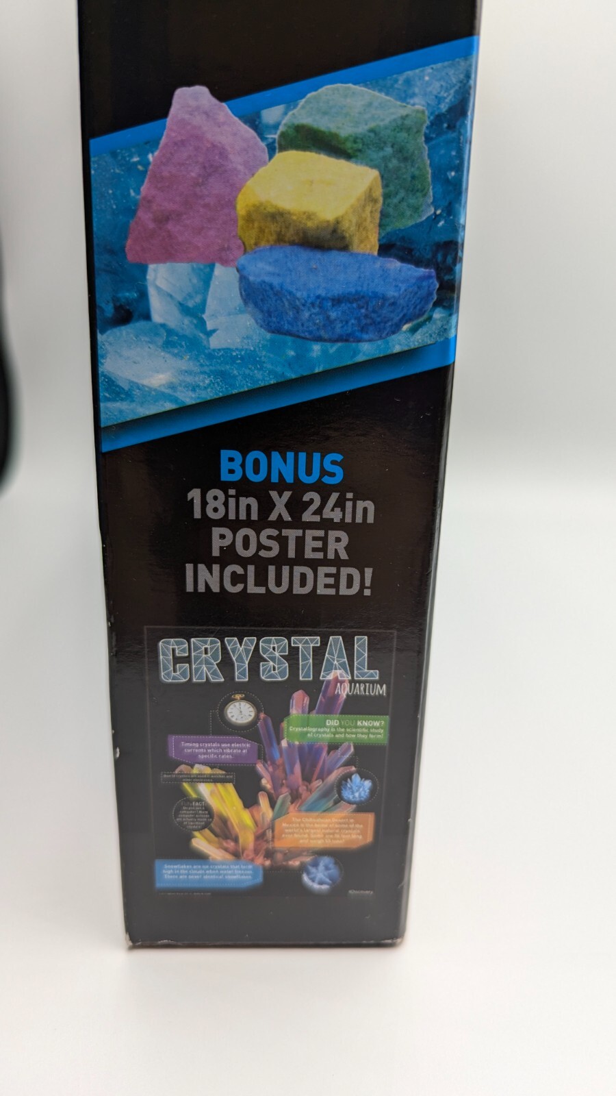 Discovery Kids-Crystal Aquarium-Growing Kit Magic Rocks 12 years and up