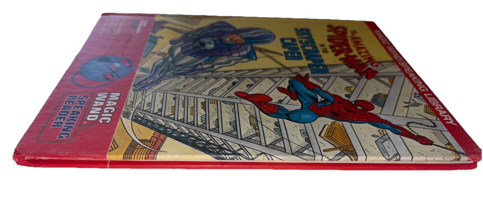 The Amazing Spider-Man Book• 1982 • Texas Instruments Magic Wand Speaking Reader