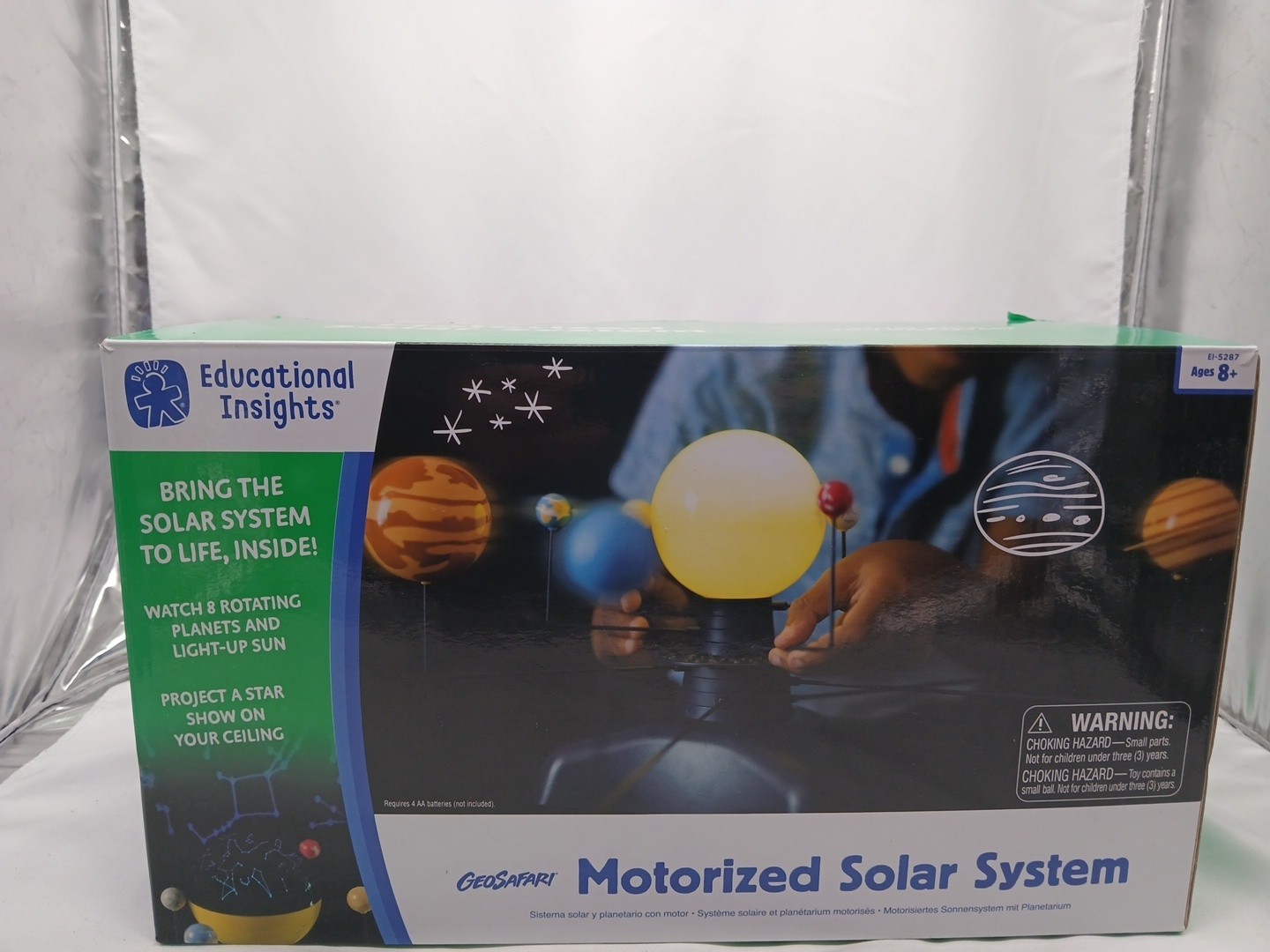 GeoSafari Motorized Solar System Educational Insights Box With Instructions