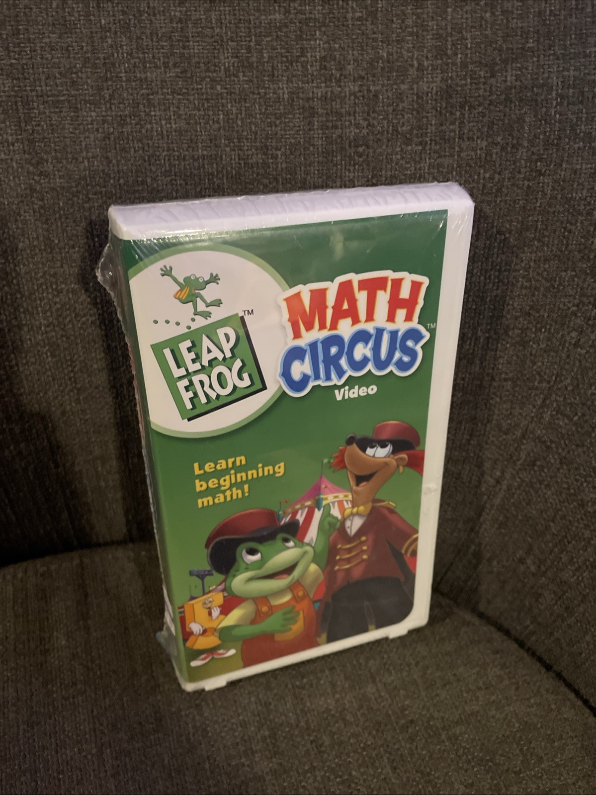 Leap Frog Math Circus VHS, New Sealed