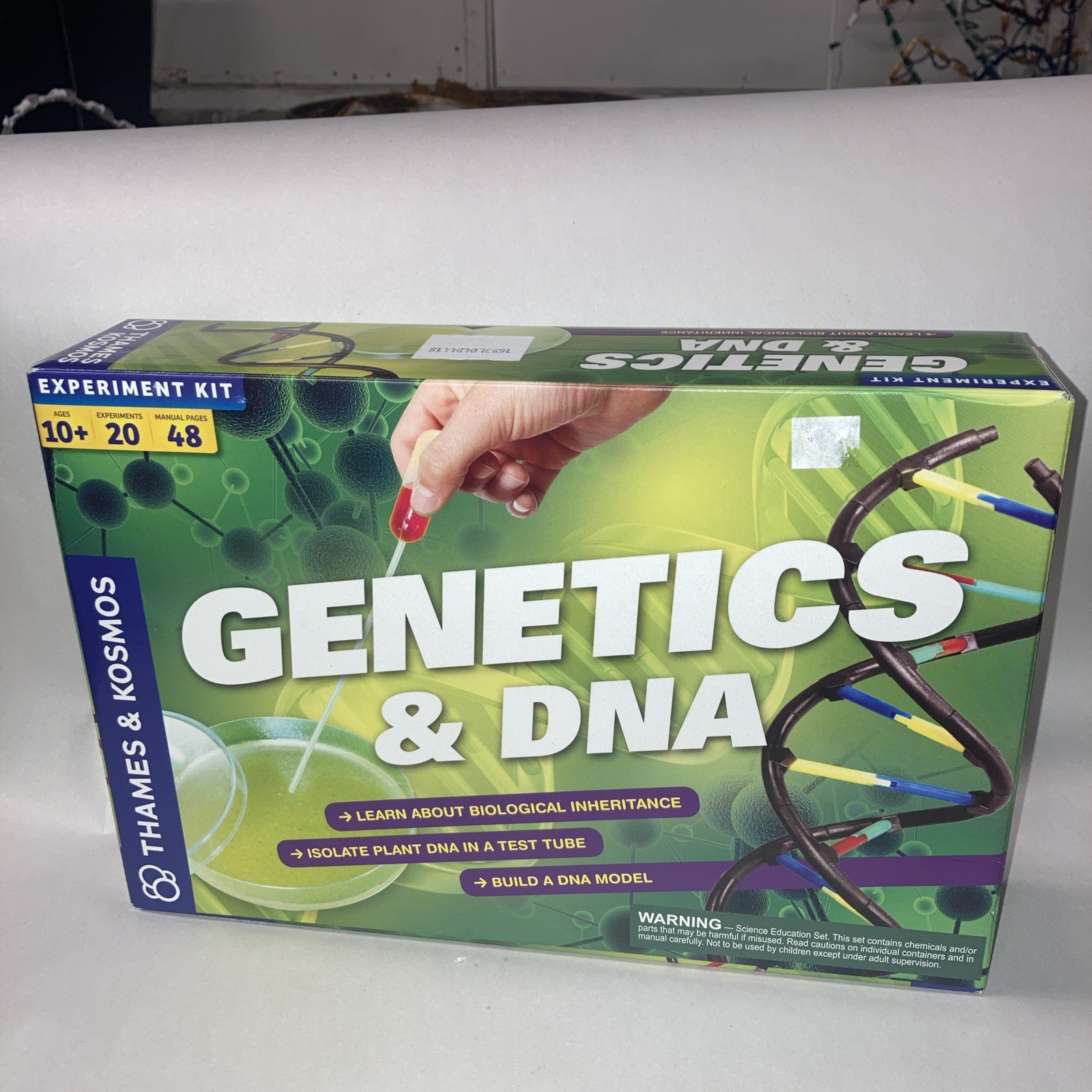 Thames & Kosmos Genetics & DNA Experiment Kit – 665002 Brand New Sealed
