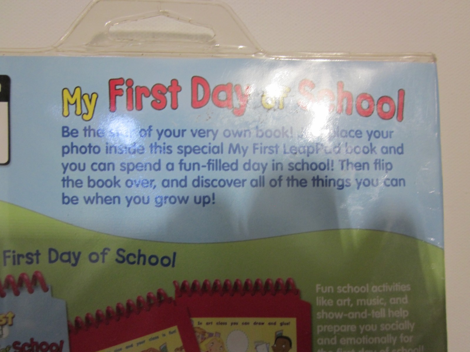 My First LeapPad Preschool Social Skills First Day of School Book Cartridge