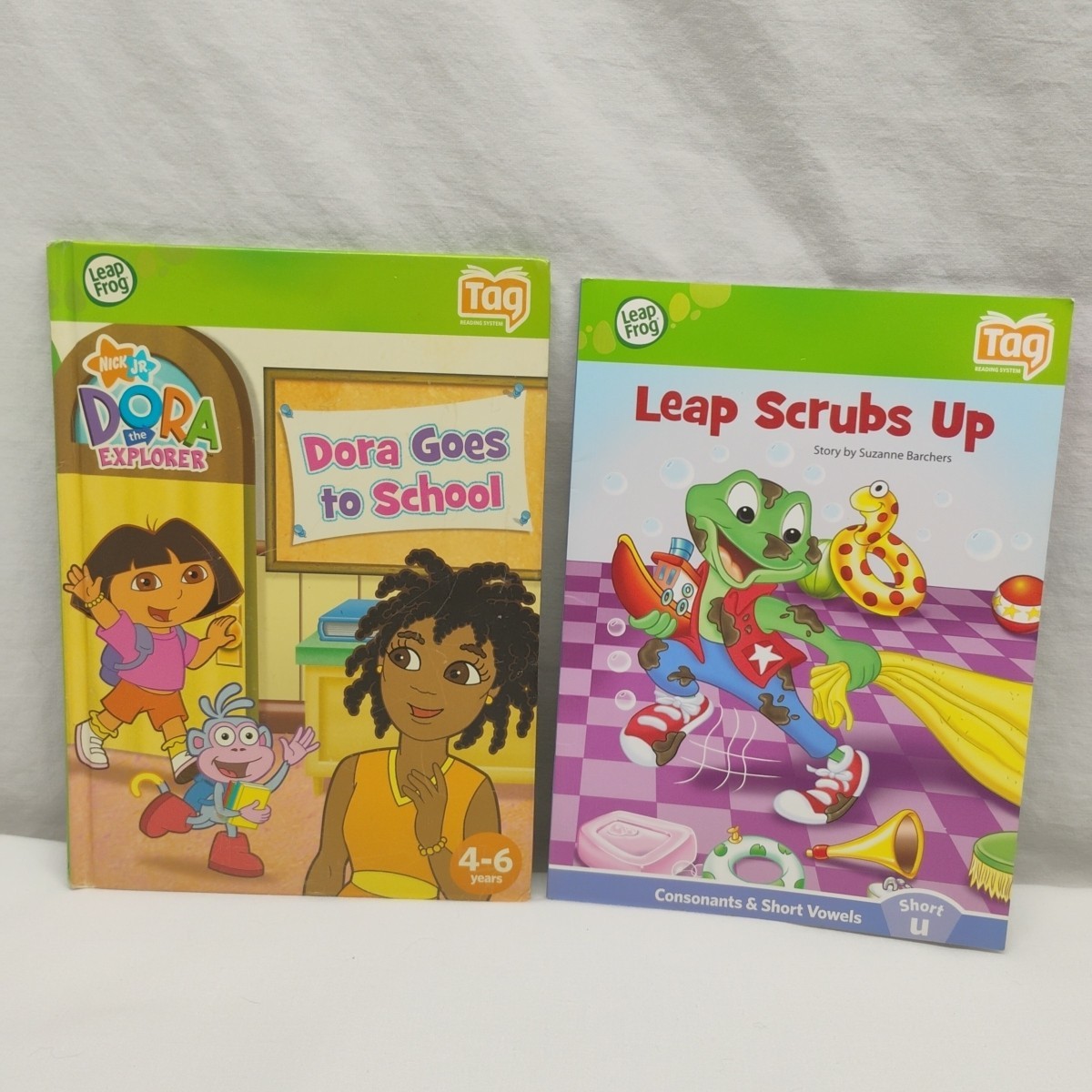 Leap Frog Tag Reader 6pc Book Lot Interactive Books Early Reading Childrens