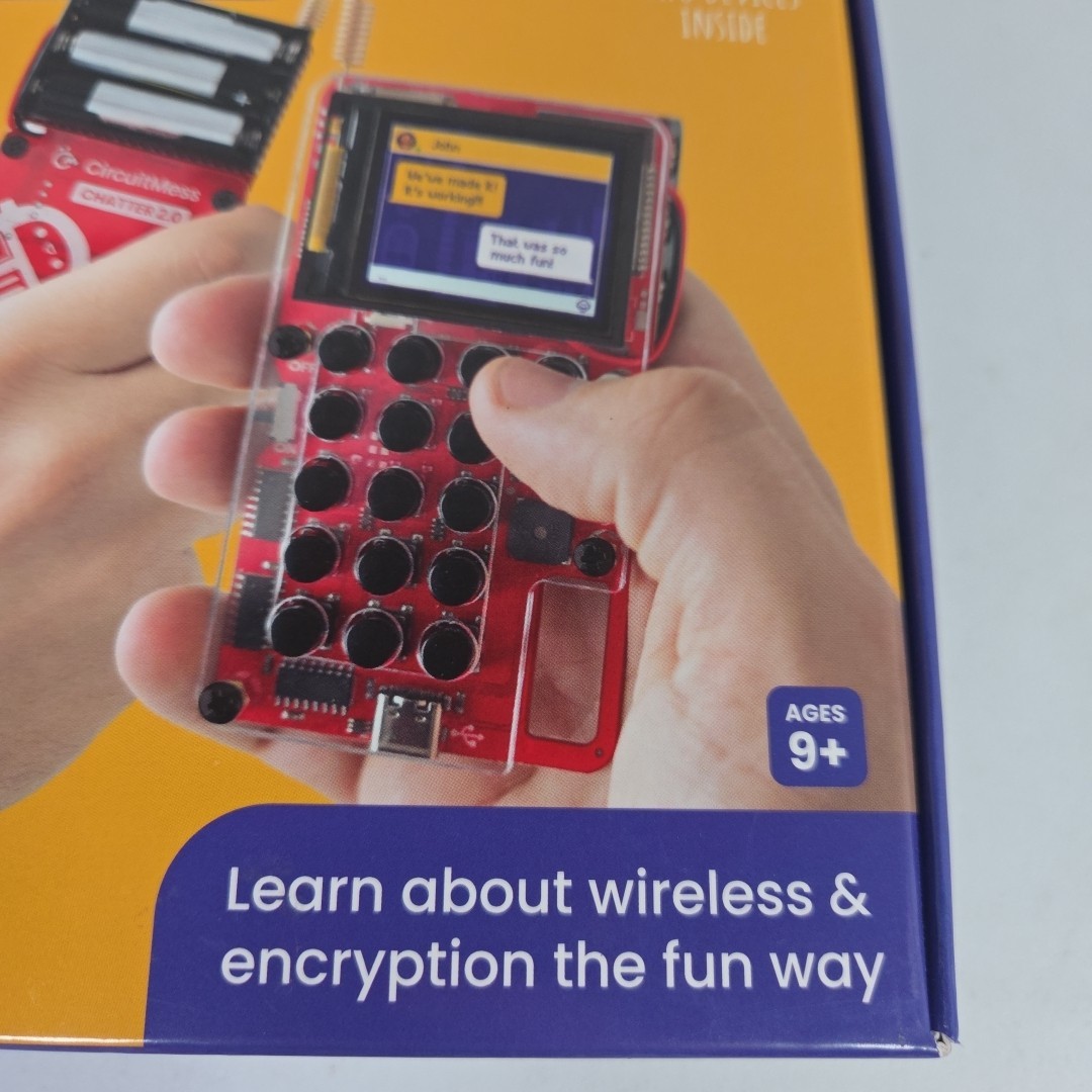 CircuitMess STEM Starter Kit, Chatter 2.0 Build/code your own walkie-texties