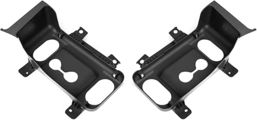 Front Bumper Tow Hook Trim Cover Panels Compatible with Fo-rd F-250 F-350 F