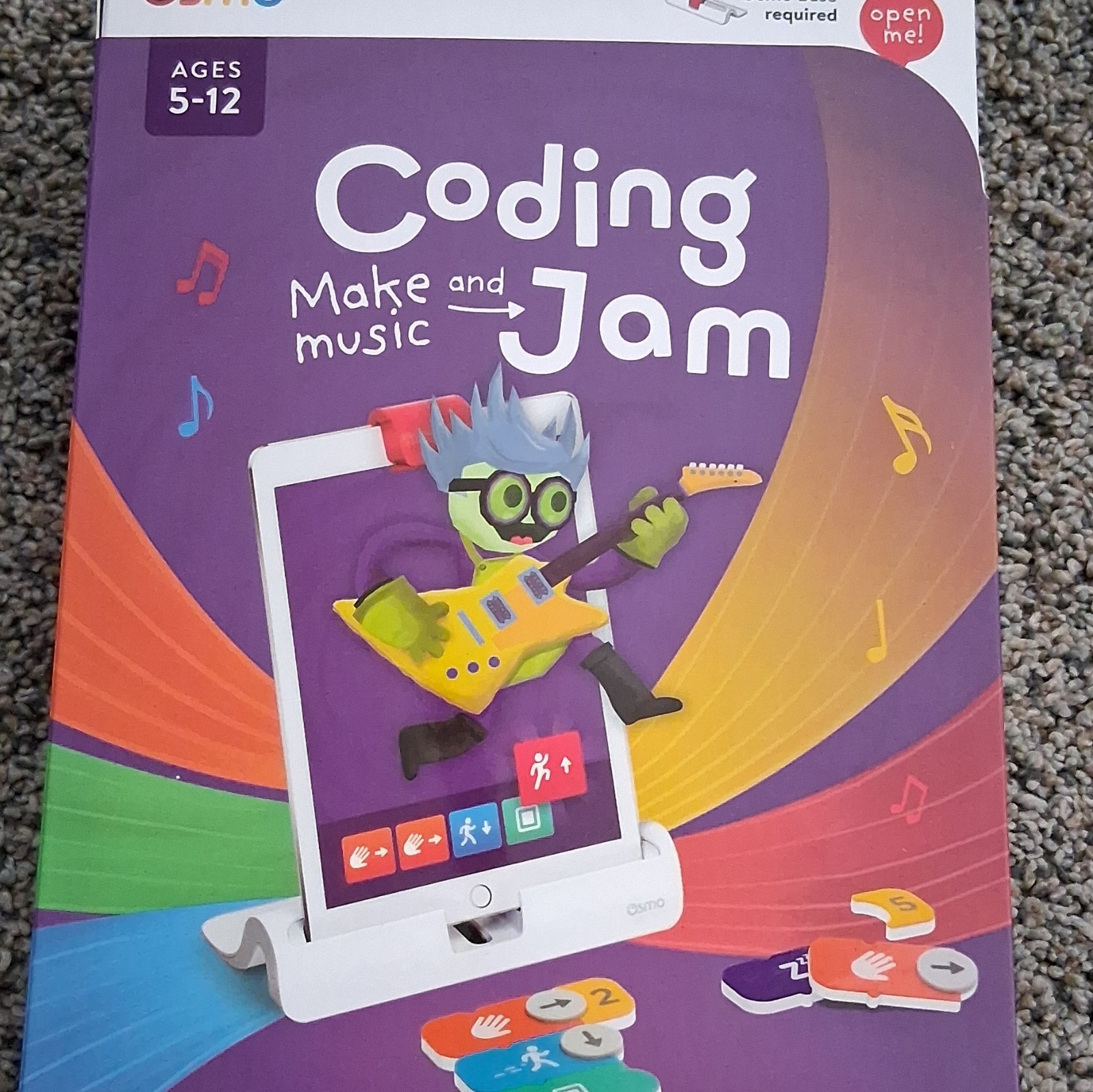 Osmo Coding Jam Make & Music Game Set for iPad, Ages 5-12, 8-11 Years