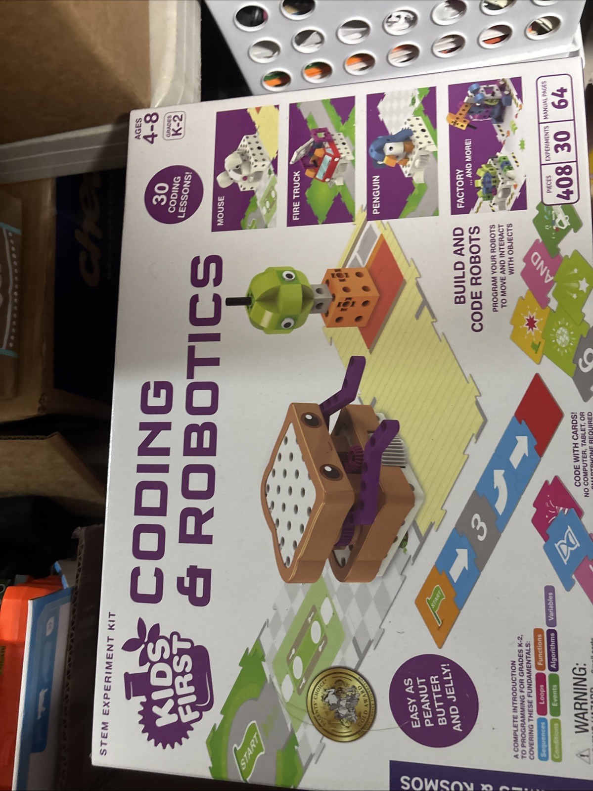 STEM Robotics for Kids: Hands-On Coding Adventures for Ages 4-8, No App Required