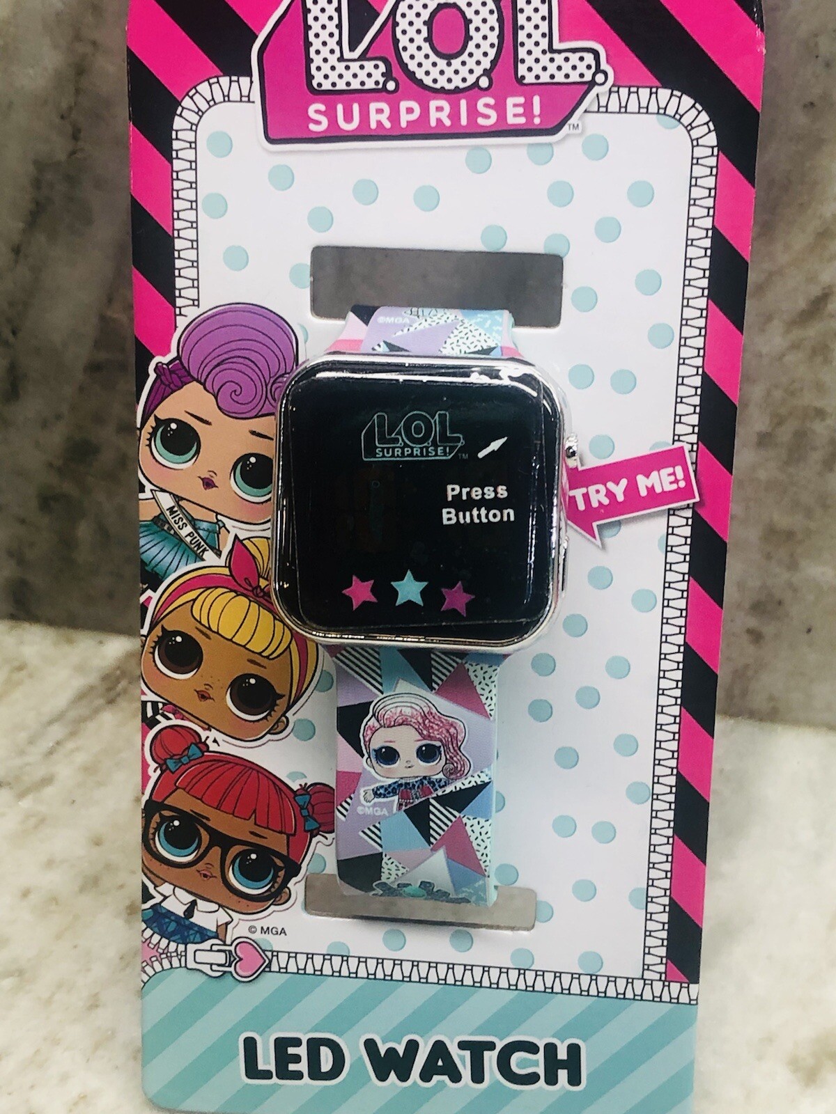 ShipN24Hours. New-LOL Surprise LED Watch for Kids. Collectible”Let’s Be Friends.