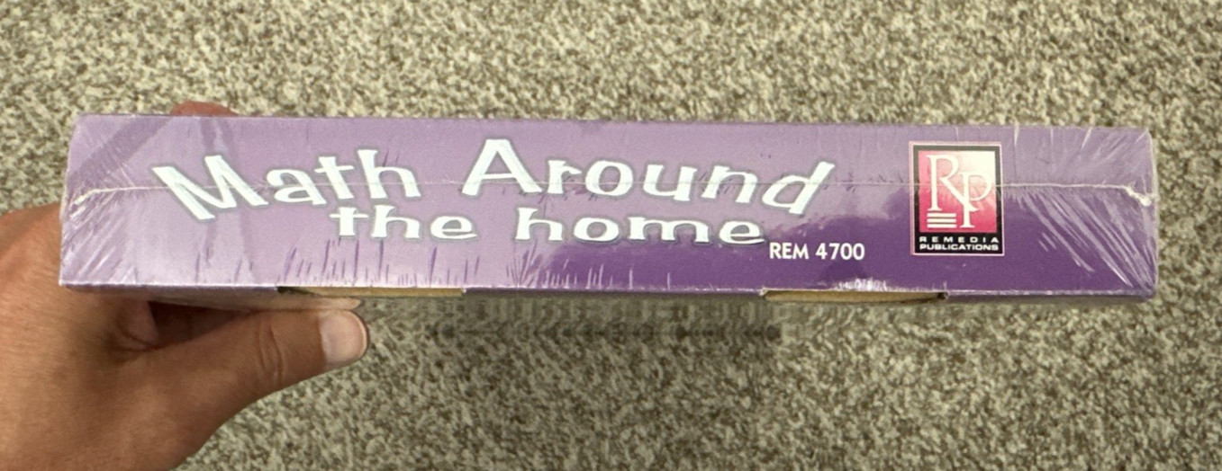 Math Around The Home Learning Game For Grades 3 to 8 and 2-6 Players NEW SEALED