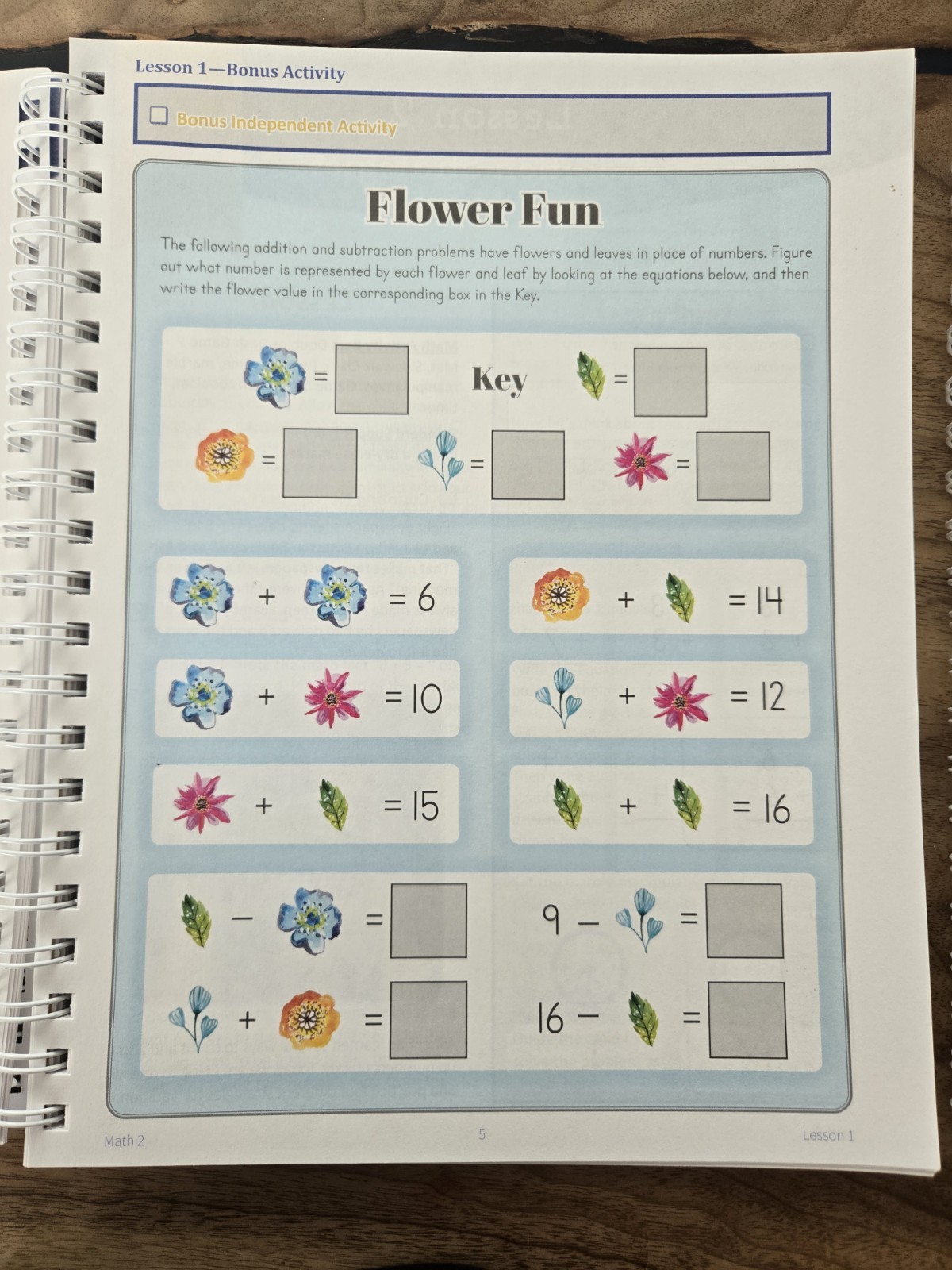 The Good and the Beautiful Math 2 Course Books Parts 1 & 2 Homeschool Workbooks