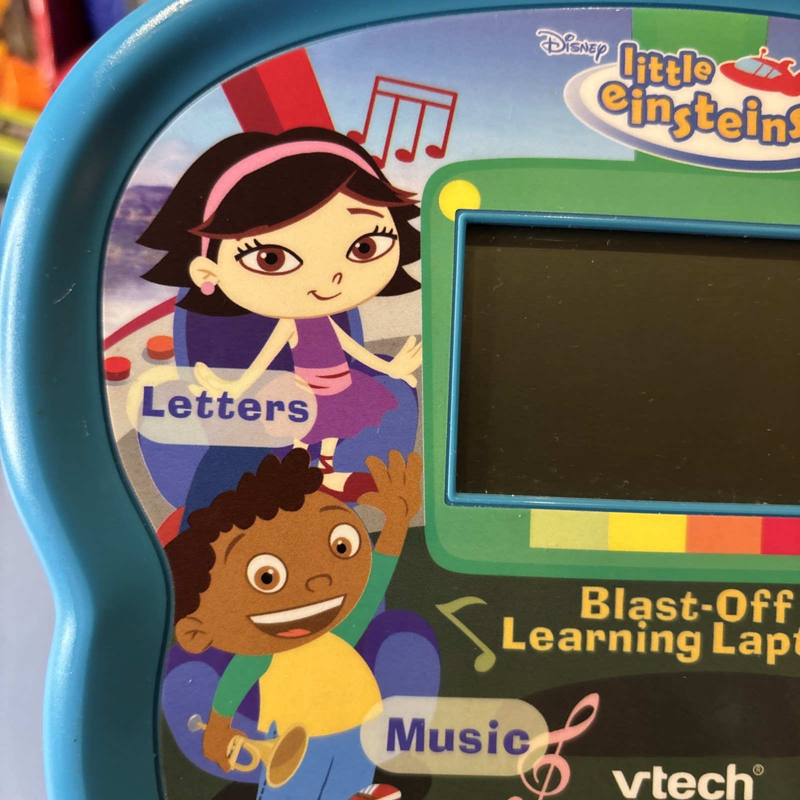 VTech Little Einsteins BLAST-OFF LEARNING Laptop – 18 Activities, WORKS!! Read
