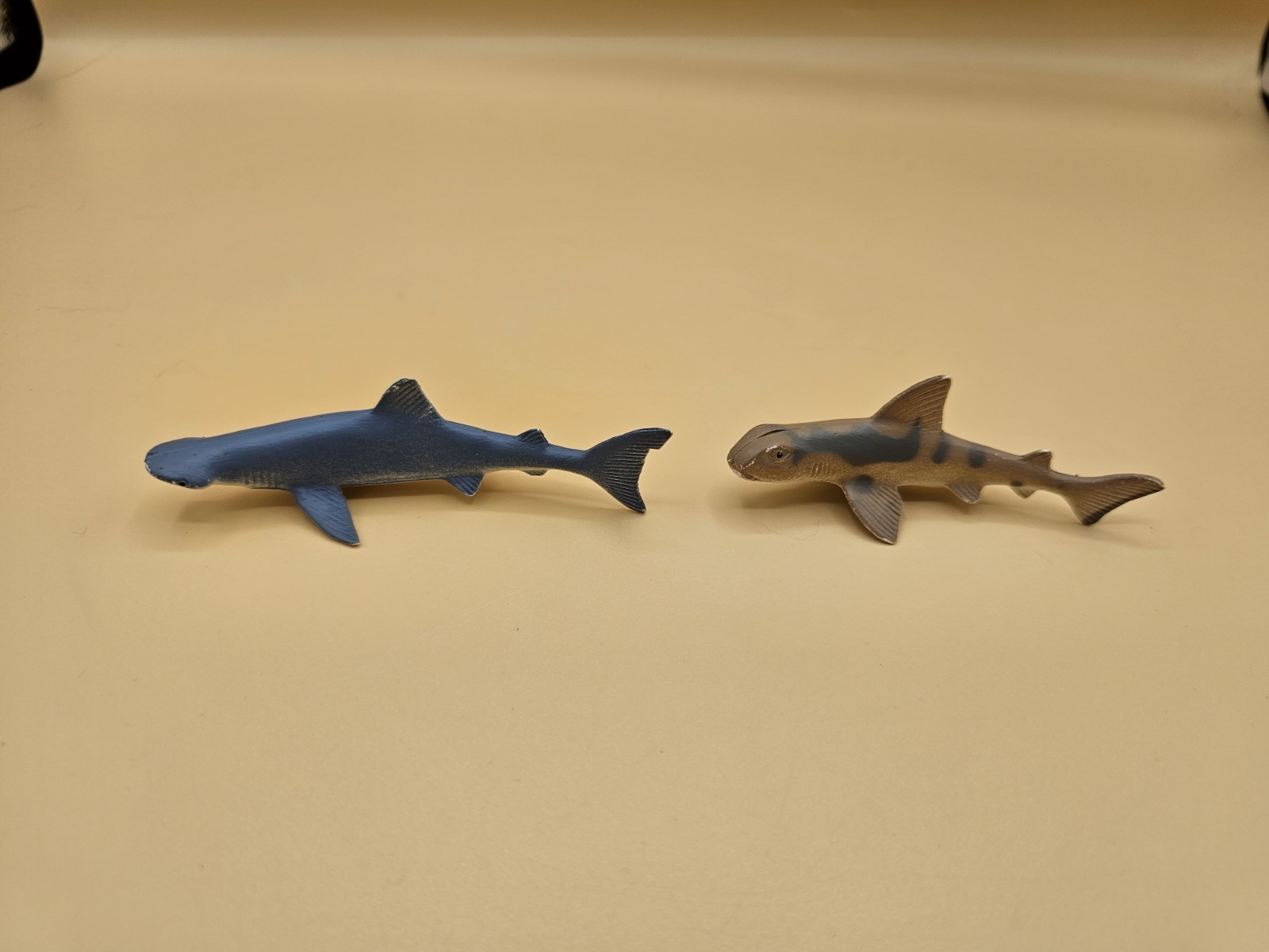 Retired 1993 Larami Bonnethead and Swell Shark Animal Toy Figures
