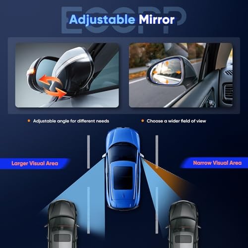 ECCPP Manual Telescopic Towing Mirrors For Chevy/For GMC Trucks (1988-1998)