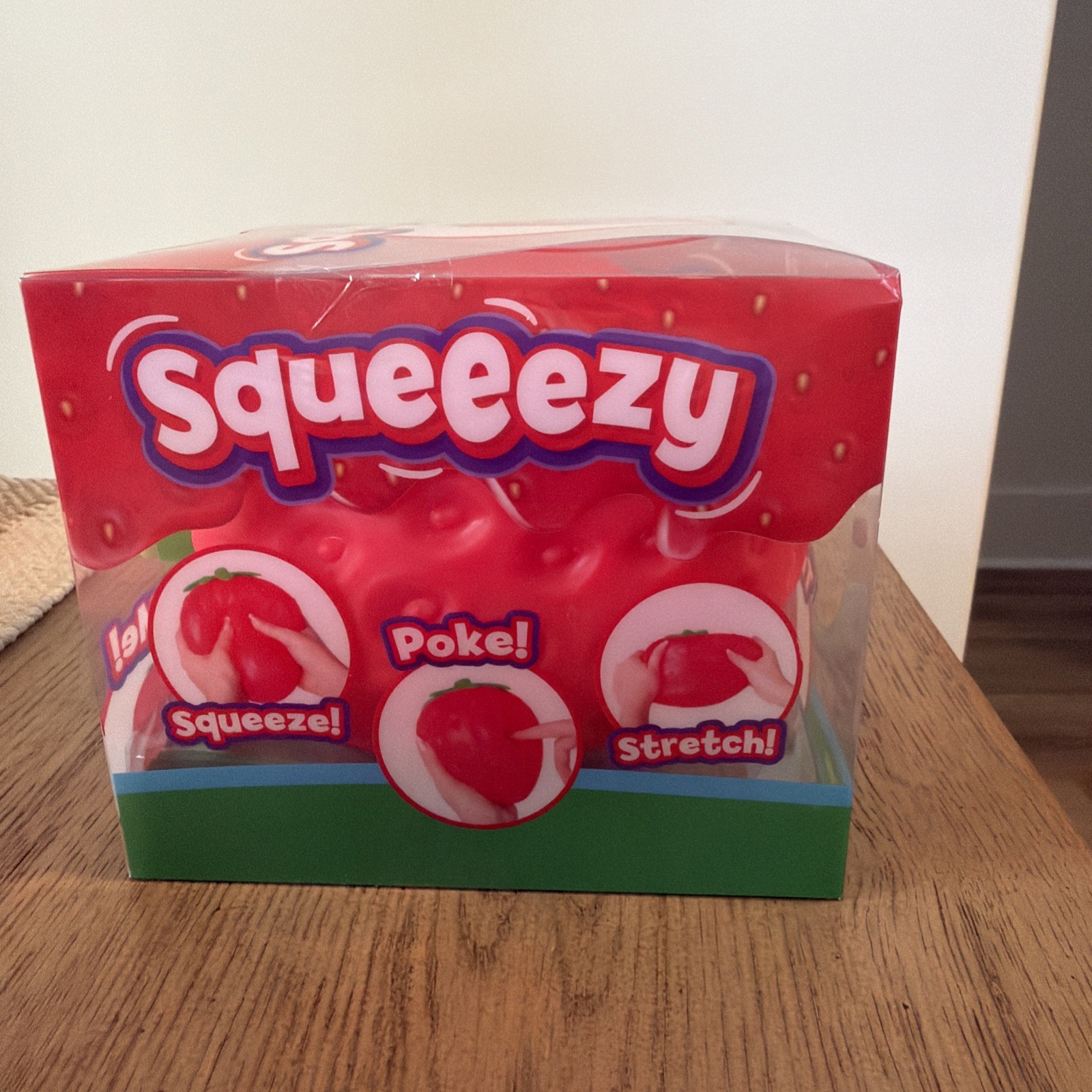 Strawberry SunnyDays Squishy Large Stress Relief Toy NEW! 🍓 SHIPS TODAY