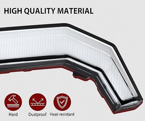Turn Signal Fang Lights for RZR, Front Grill Lamps Turn Signal Grille Fang