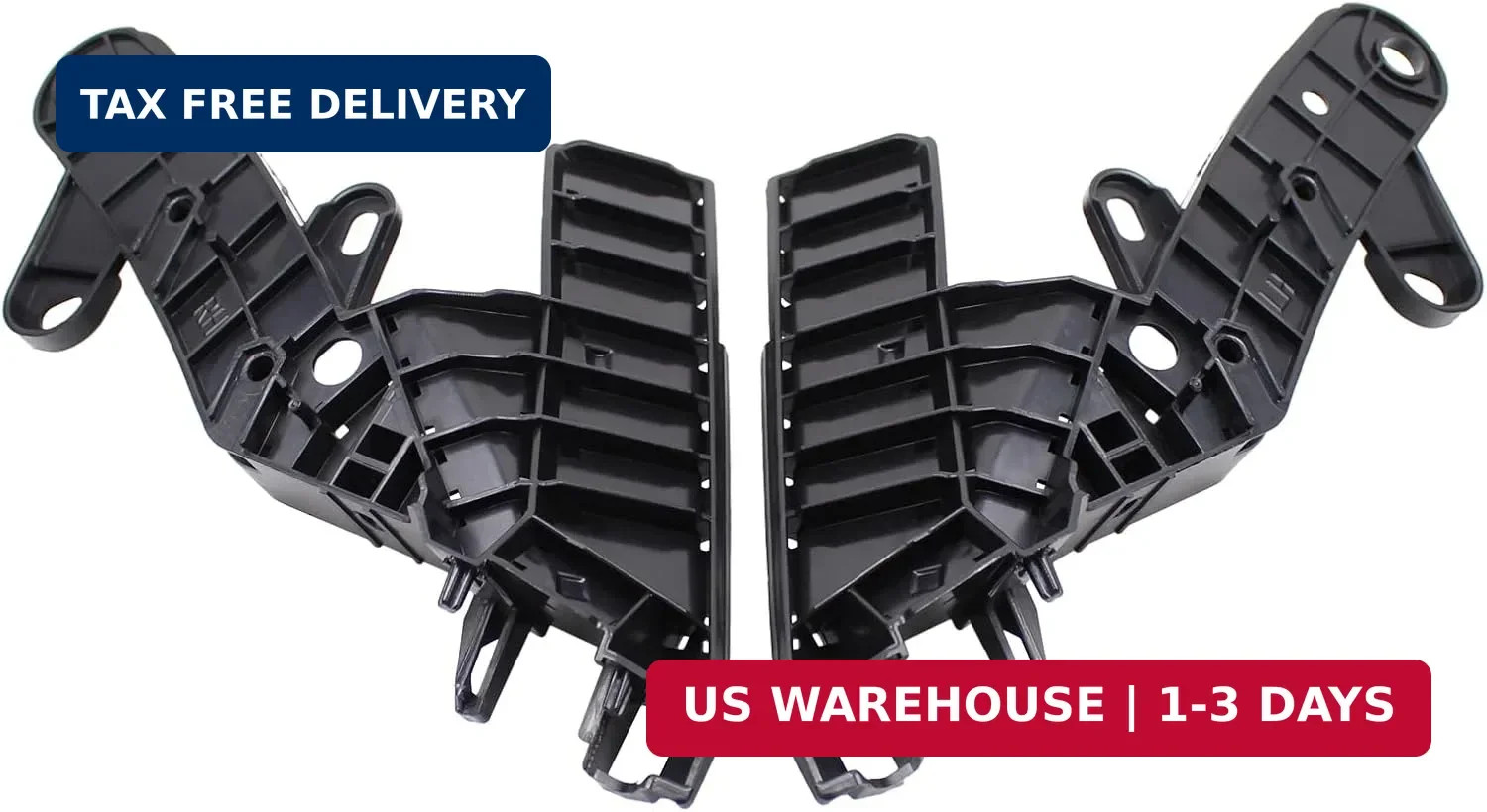 MOTOKU 3 Pair Front Bumper Bracket Retainer for Nissan Altima 2013-2015 Left Dri