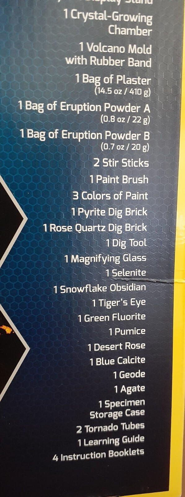 National Geographic Mega Science Series Earth Science Kit 15+ STEM Activities