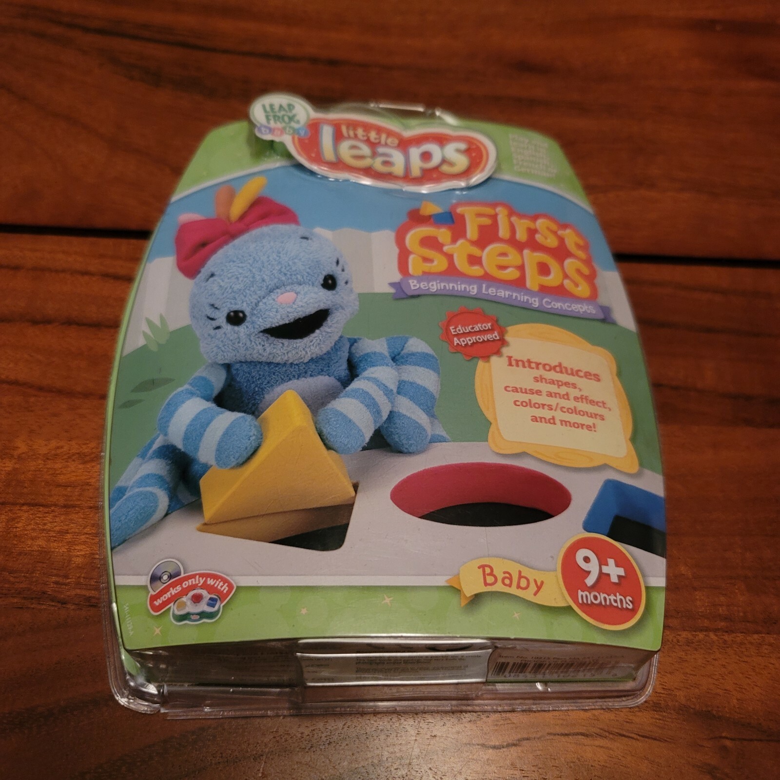 Leap Frog Baby Little Leaps Play & Move First Steps Winnie Pooh Lot of 3 New