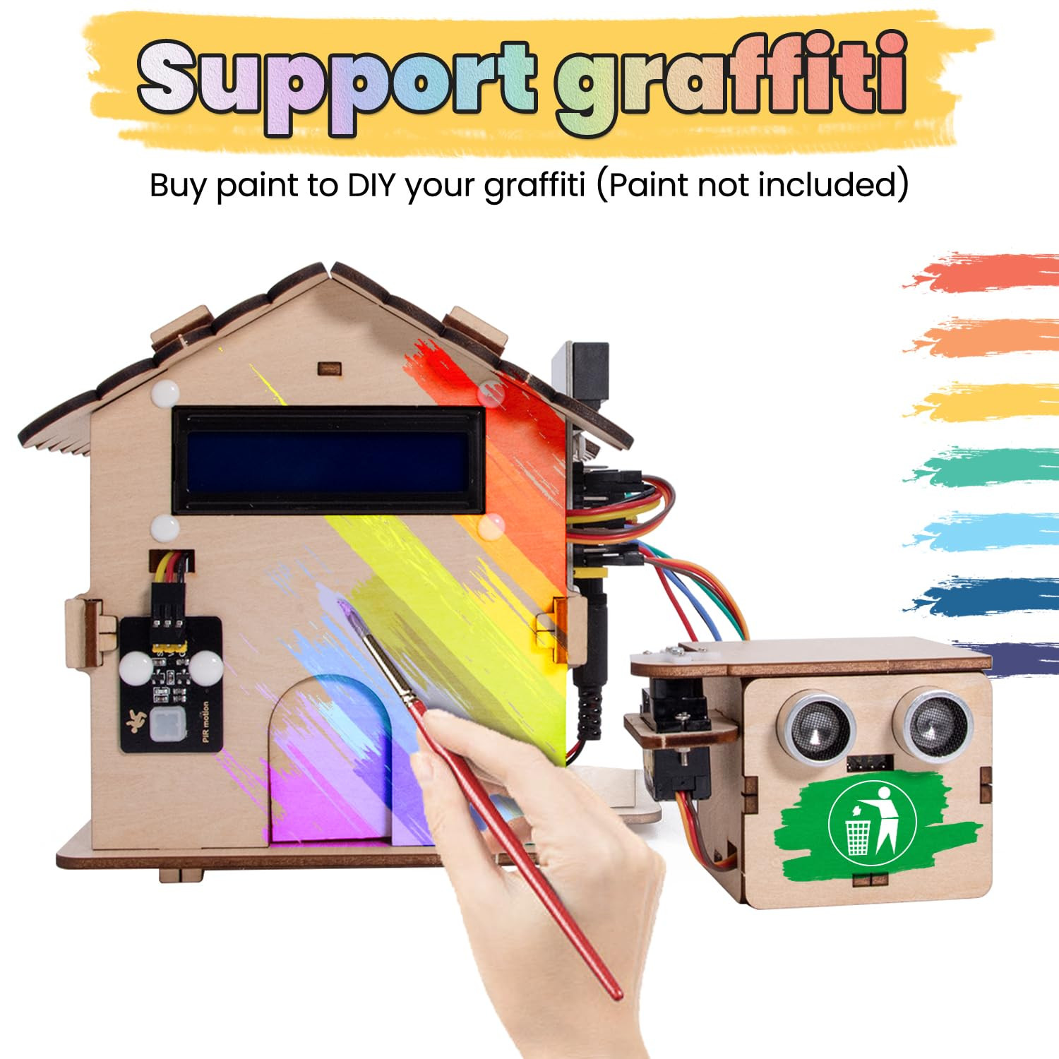Microbit V2 Smart Home Kit for Coding Projects & Building Fun