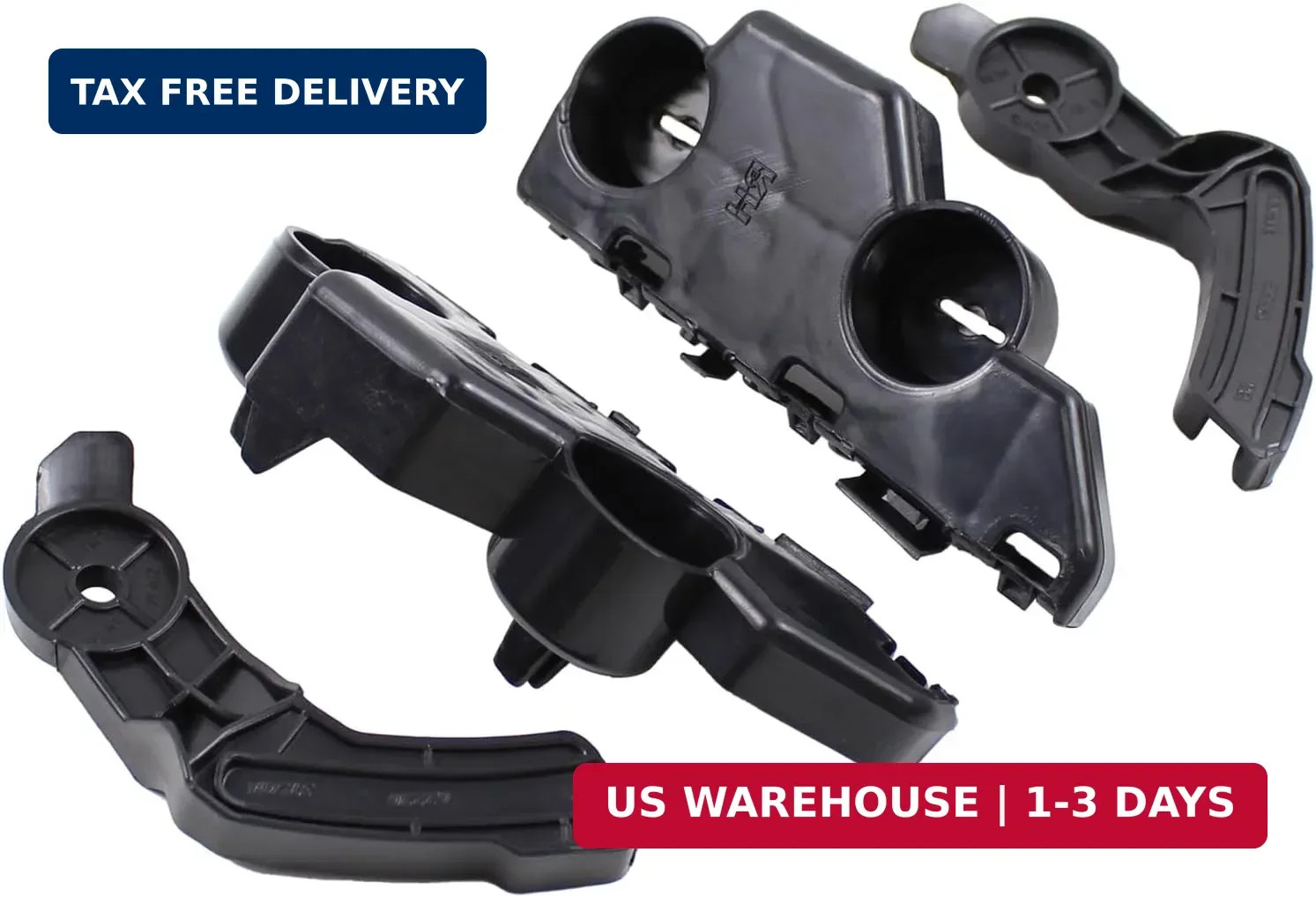 MOTOKU 3 Pair Front Bumper Bracket Retainer for Nissan Altima 2013-2015 Left Dri