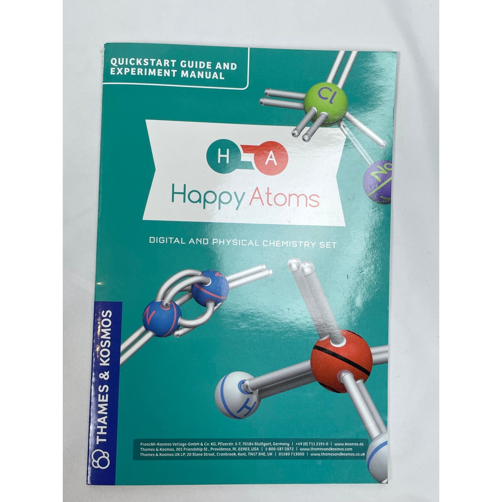 Thames & Kosmos Happy Atoms Molecules Chemistry Science Complete Set