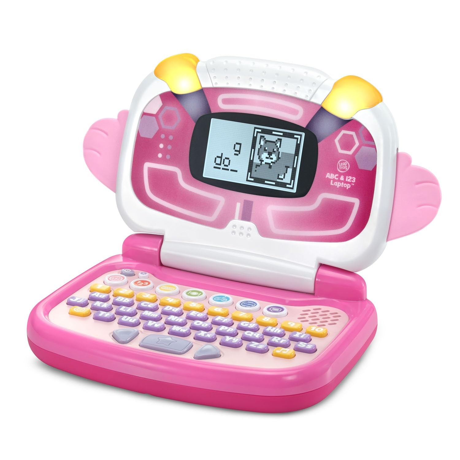 ABC and 123 Laptop for Preschoolers Ages 3-7 Years, Pink