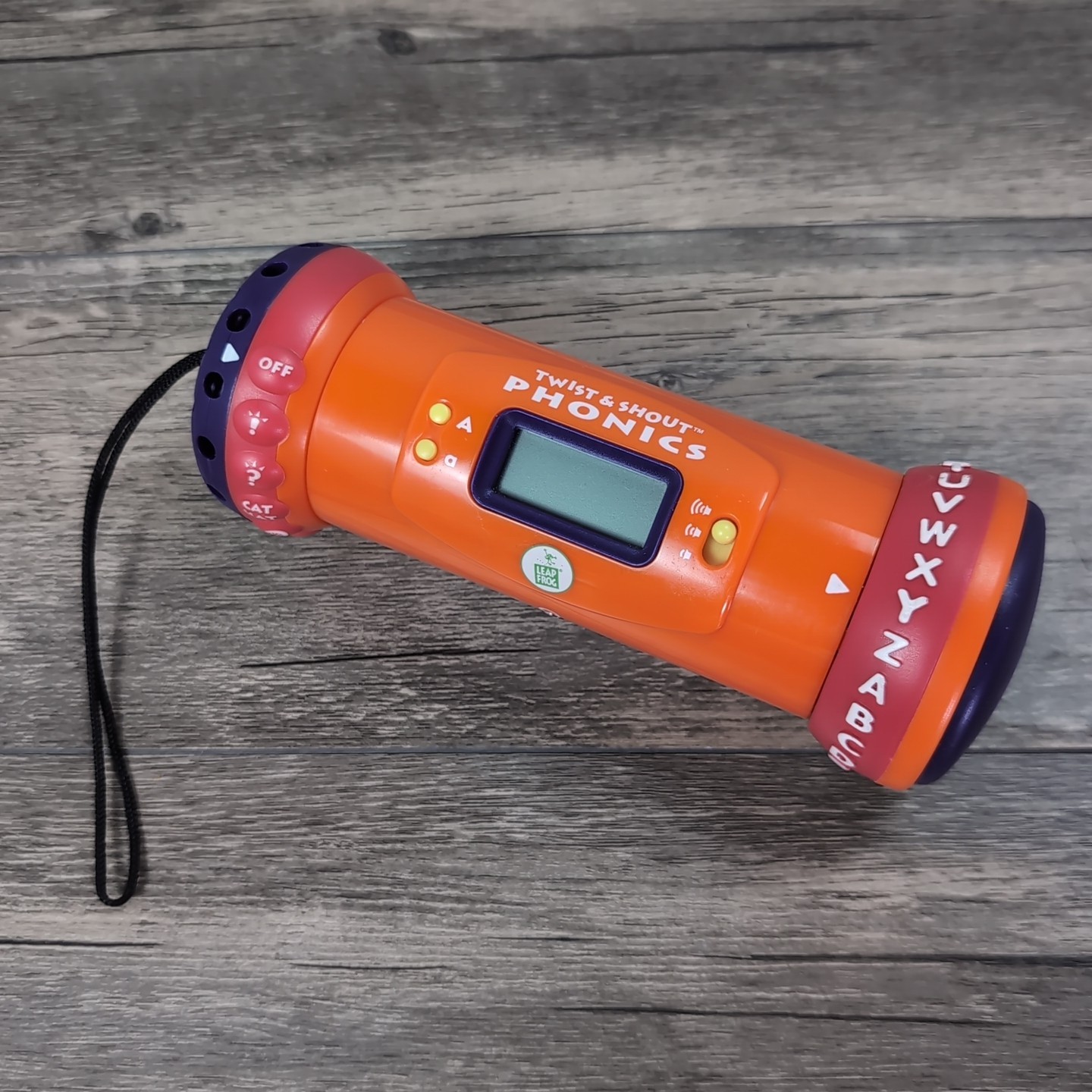 Leap Frog Twist & Shout Phoneics Ages 4 And Up Talking Learning Toy Fun Tested