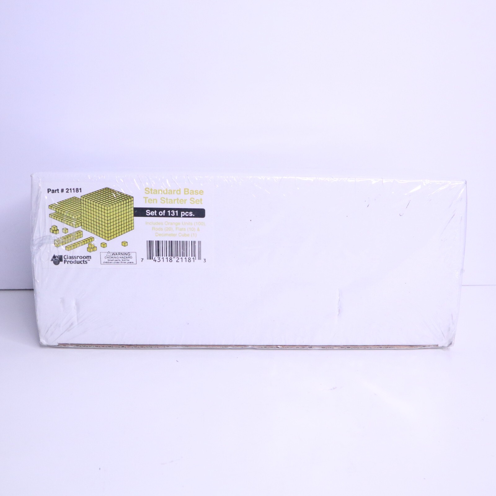 Classroom Products Standard Base Ten Starter Set 131 pcs. #21181