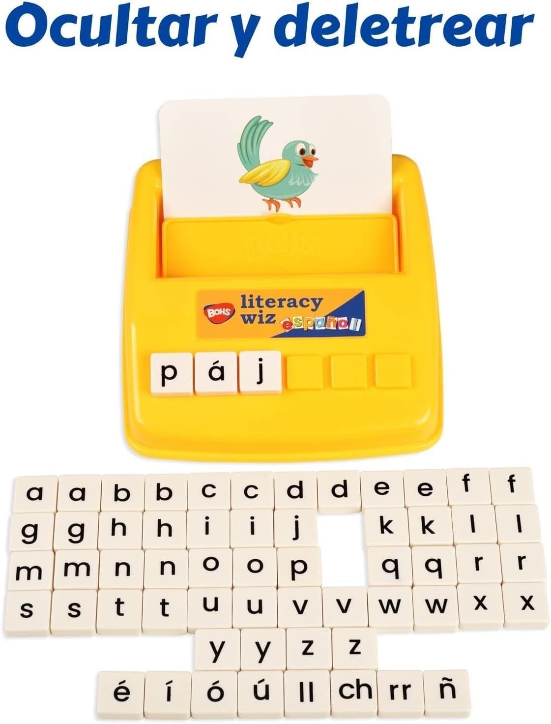 Spanish Literacy Wiz Spelling Game – Espanol Lower Case 60 Flash Cards – Pres…