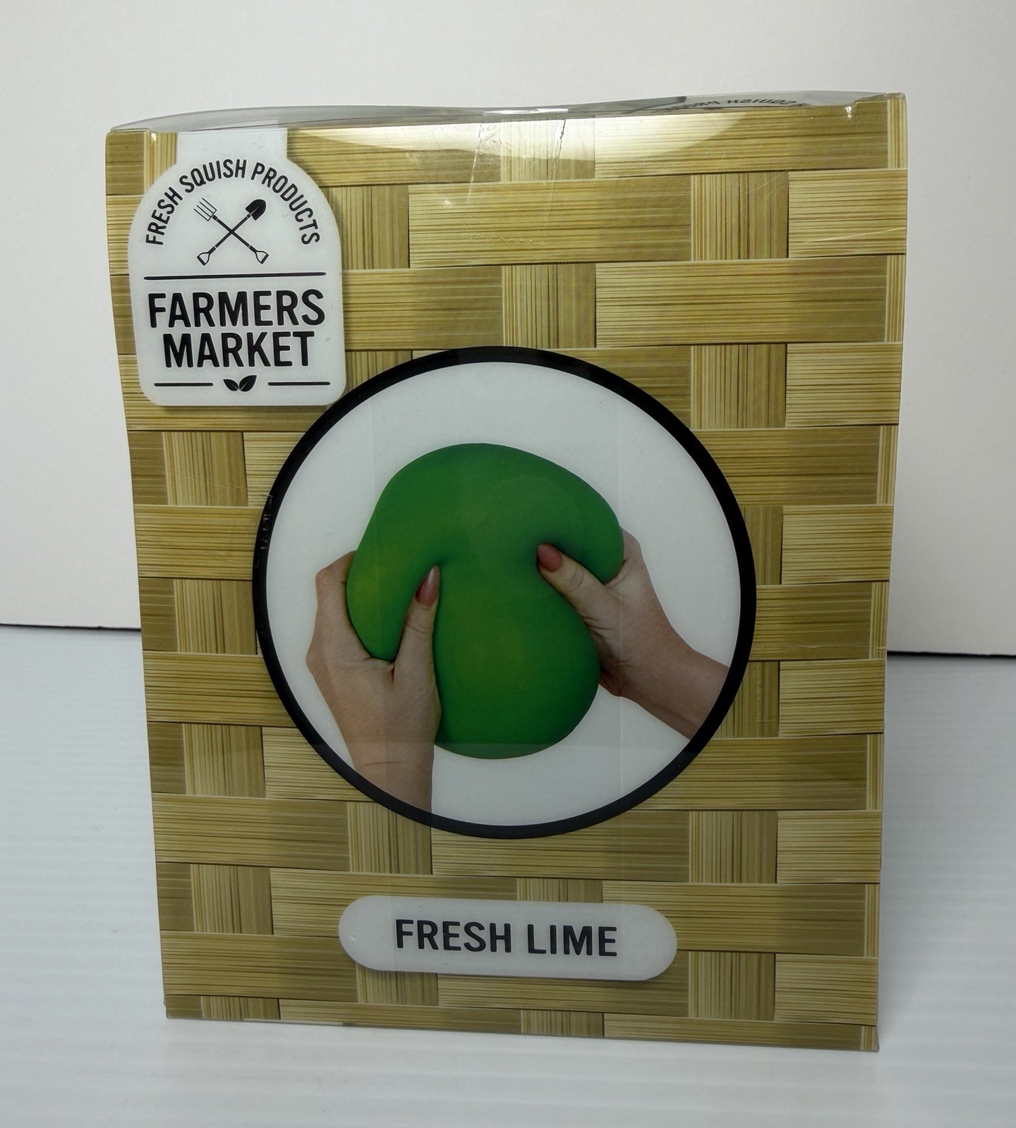 Sunny Days Jumbo Squeezy Fresh Lime Green Squishy Toy Stress Relief Sensory Fun