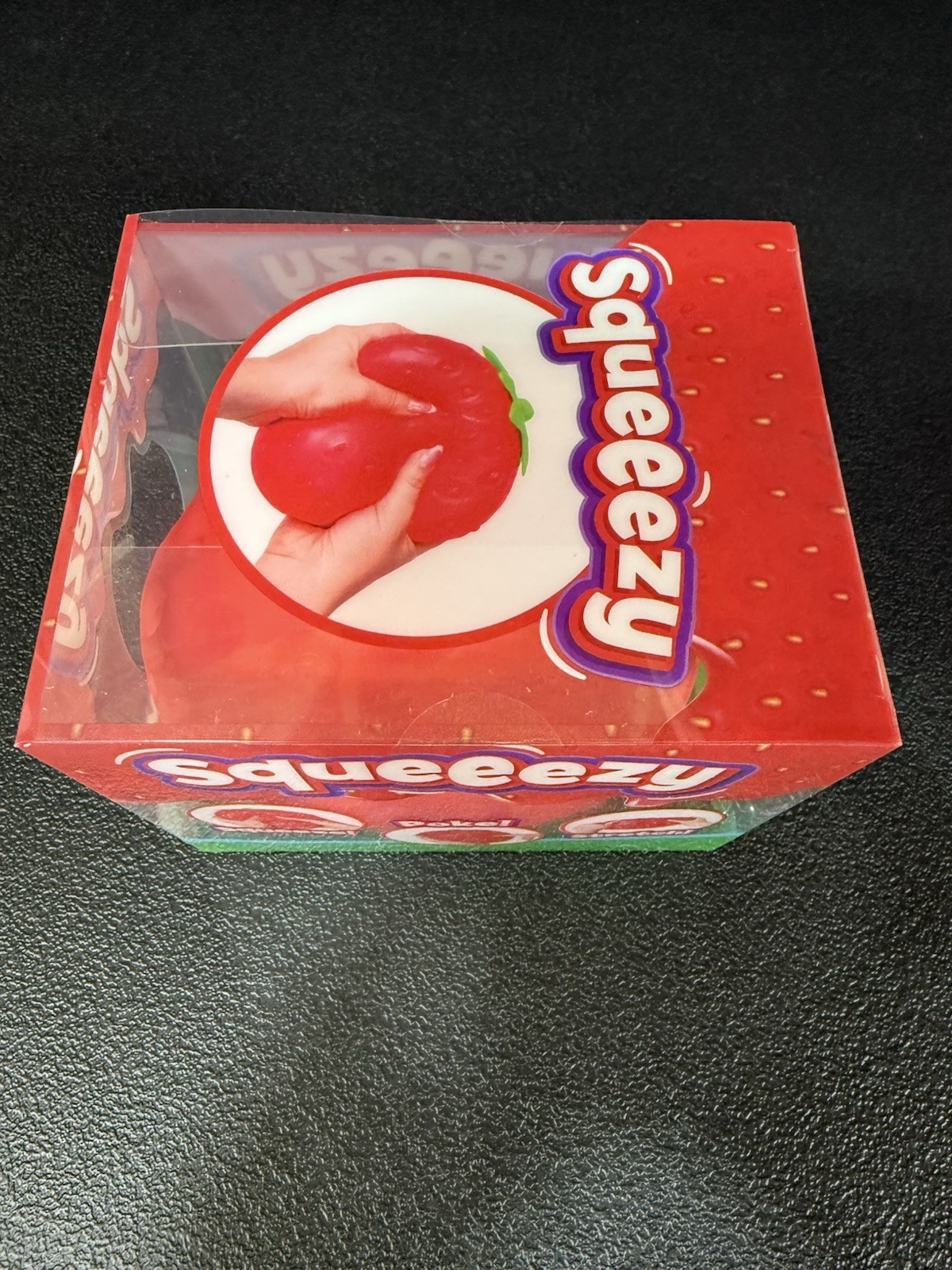 Sunny Days Jumbo Squeeezy Strawberry 🍓 Squishy Toy Stress Relief Sensory Fun