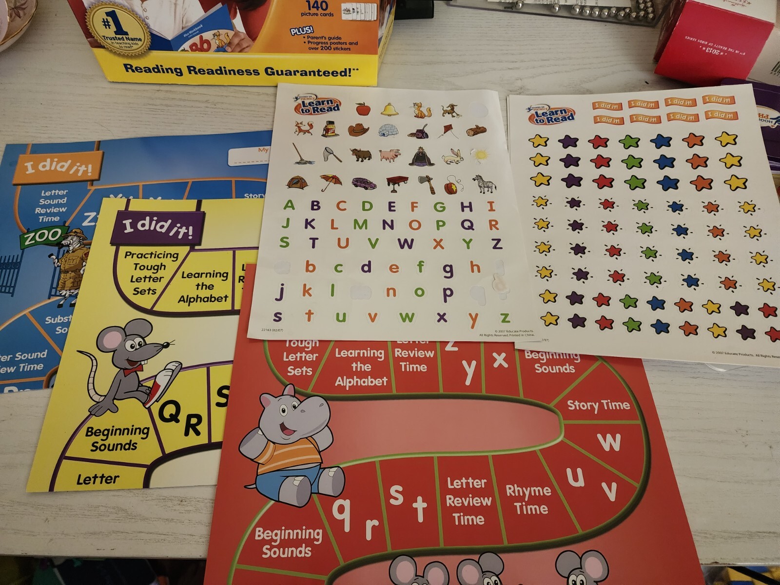 New open box Hooked On Phonics Pre-K Learn to Read Edition Program 3-4 Years